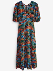 Myleene Klass Printed Midi Tea Dress - Image 5 of 5