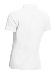 Calvin Klein Golf White Performance Cotton Pique Polo Shirt - Image 1 of 3
