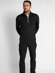 Calvin Klein Golf Orbit Quarter Zip Jumper - Image 3 of 9