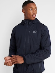 Calvin Klein Golf Blue Ultron Hooded Jacket - Image 1 of 8