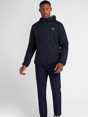 Calvin Klein Golf Blue Ultron Hooded Jacket - Image 3 of 8