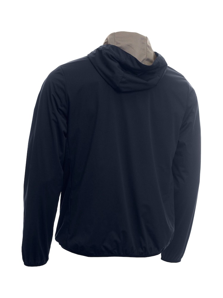 Calvin Klein Golf Blue Ultron Hooded Jacket - Image 5 of 8