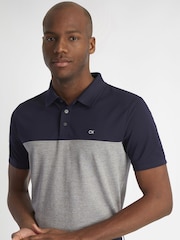 Calvin Klein Golf Colourblock Polo Shirt - Image 1 of 8
