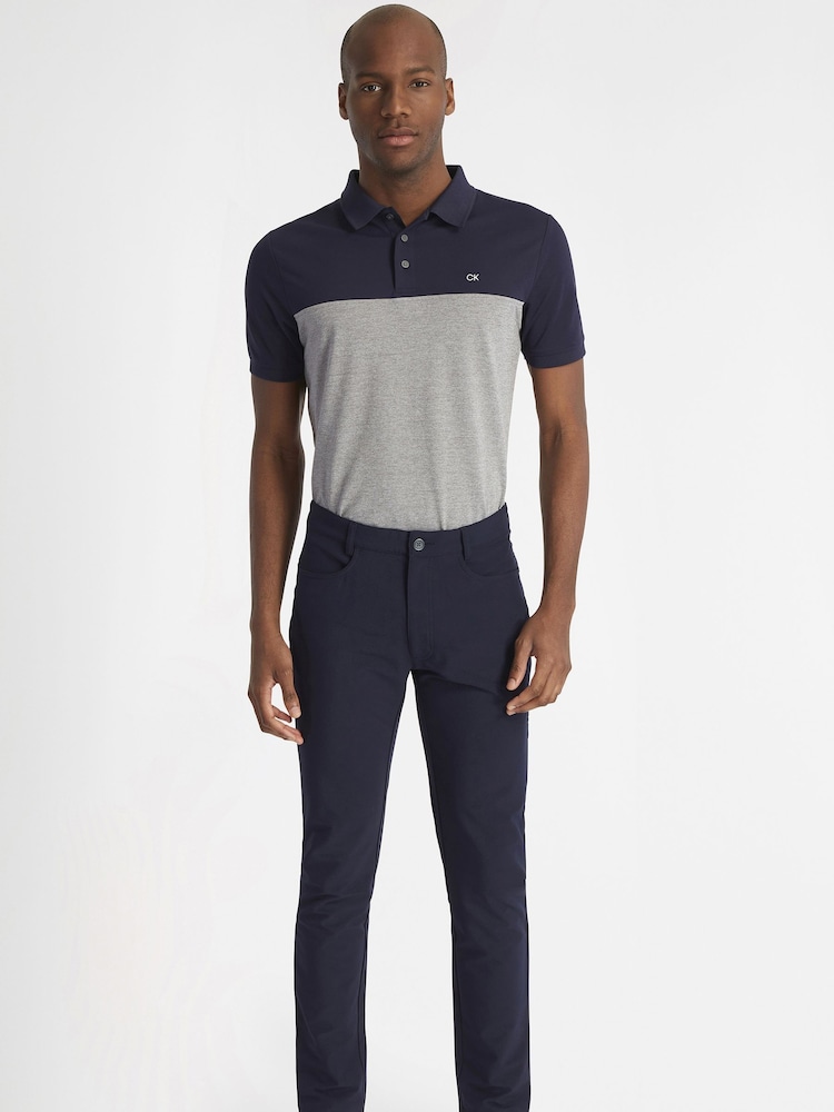 Calvin Klein Golf Colourblock Polo Shirt - Image 3 of 8