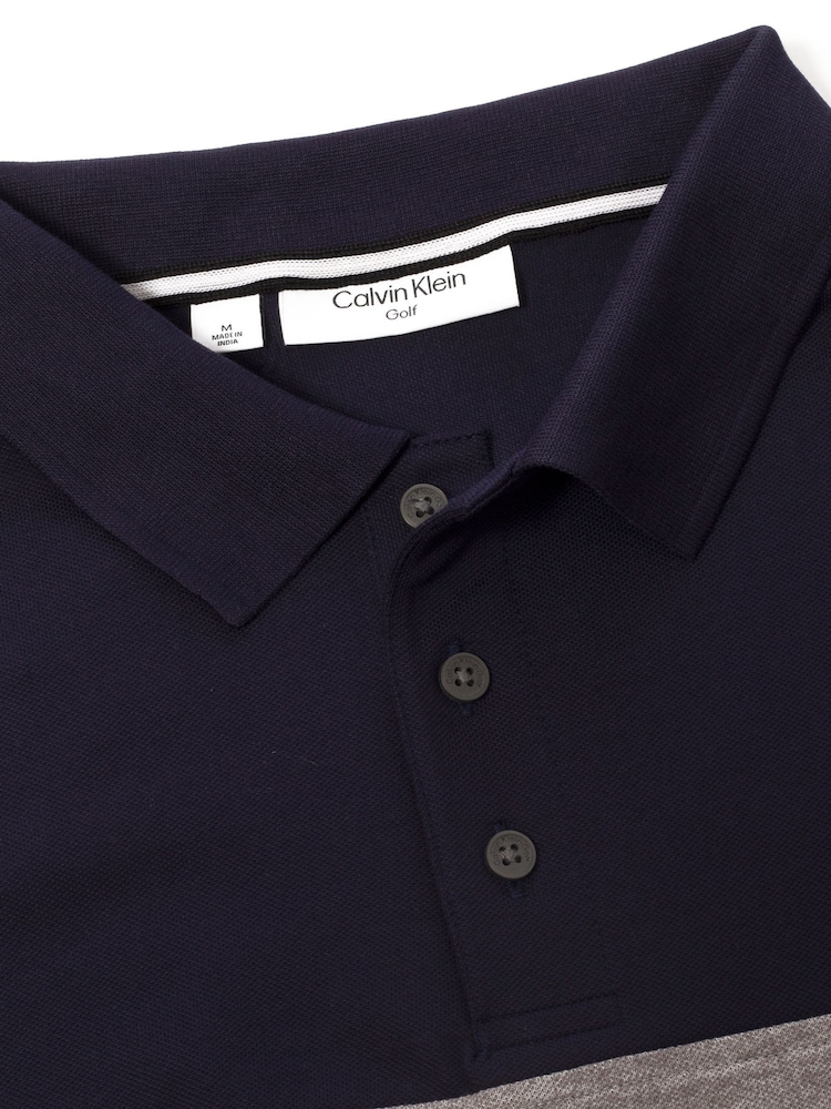 Calvin Klein Golf Colourblock Polo Shirt - Image 7 of 8