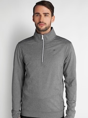 Calvin Klein Golf Orbit Quarter Zip Jumper - Image 1 of 8