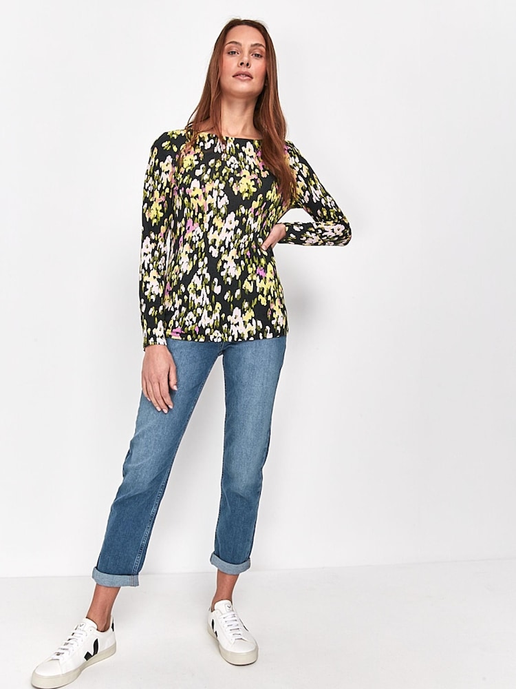 Sonder Studio Abstract Floral Print Top - Image 2 of 3