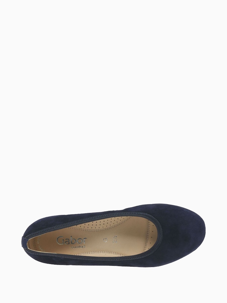 Gabor Epworth Schilf Suede Casual Wedges - Image 6 of 6