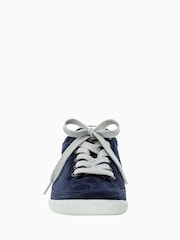 Gabor Blue Amulet Marine/Argento Suede Trainers - Image 4 of 5