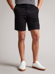 Ted Baker Black Ashfrd Chino Shorts - Image 1 of 5