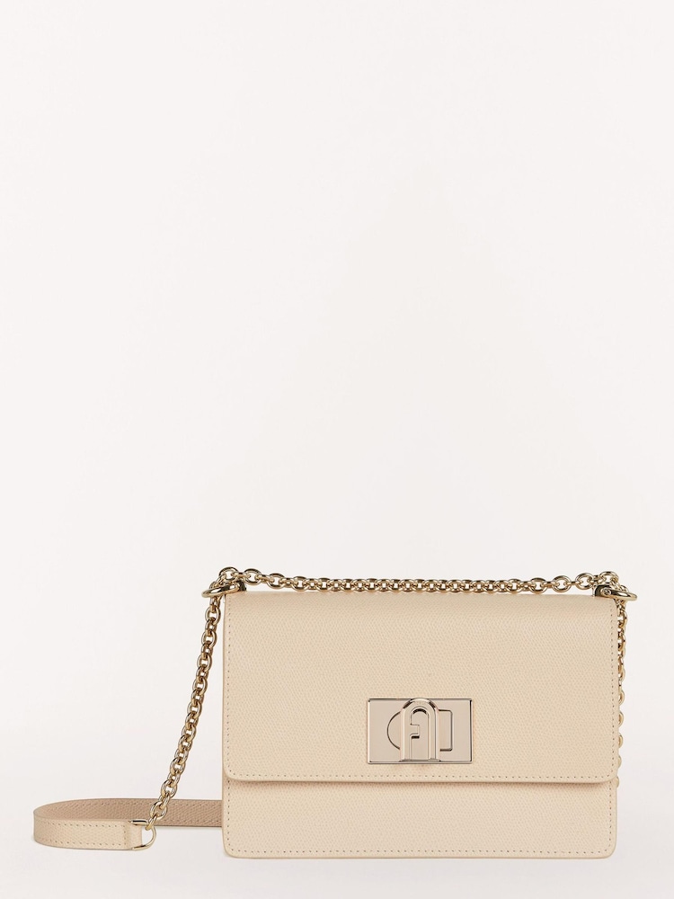 Furla Pink 1927 Leather Mini Crossbody Bag - Image 1 of 1