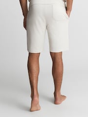 Reiss Winter White Hunt Drawcord Jersey Shorts - Image 5 of 5