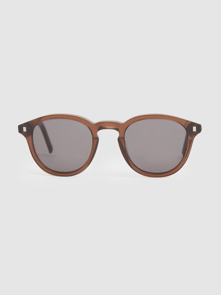 Reiss Cola Nelson Vintage Round Sunglasses - Image 2 of 8