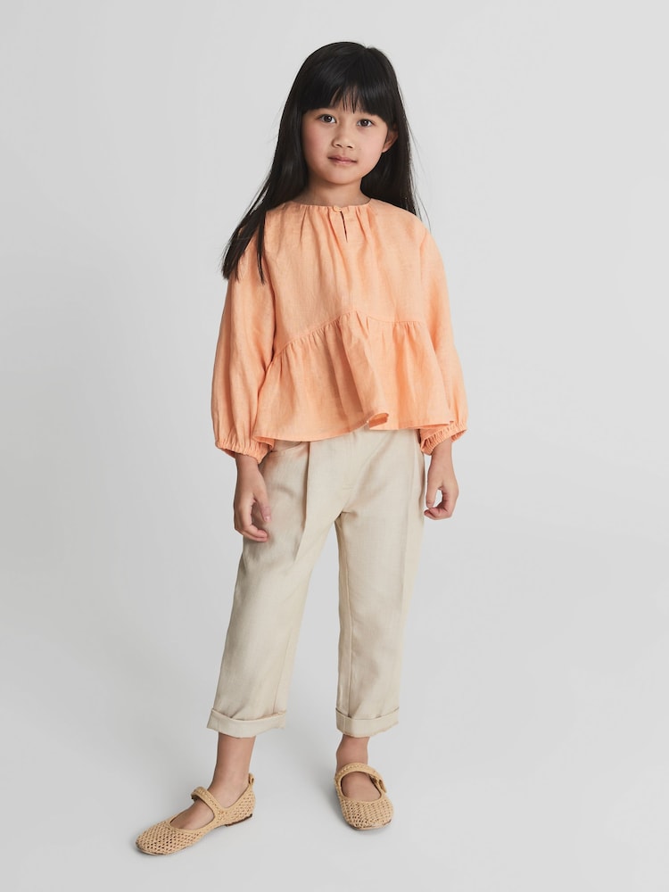 Reiss Orange Lee Jr Long Sleeve Blouse - Image 1 of 5
