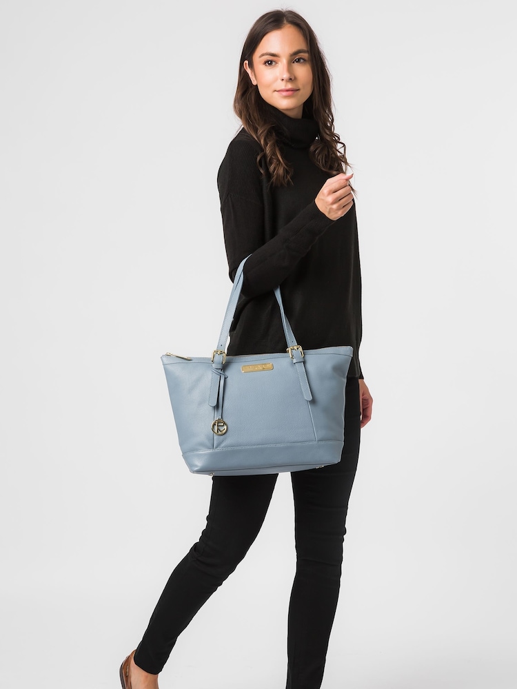 Pure Luxuries London Emily Leather Tote Bag - Image 1 of 6