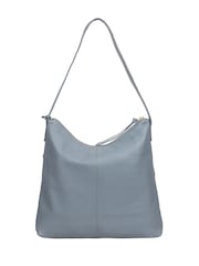 Pure Luxuries London Imogen Leather 100% Cotton Shoulder Bag - Image 3 of 6