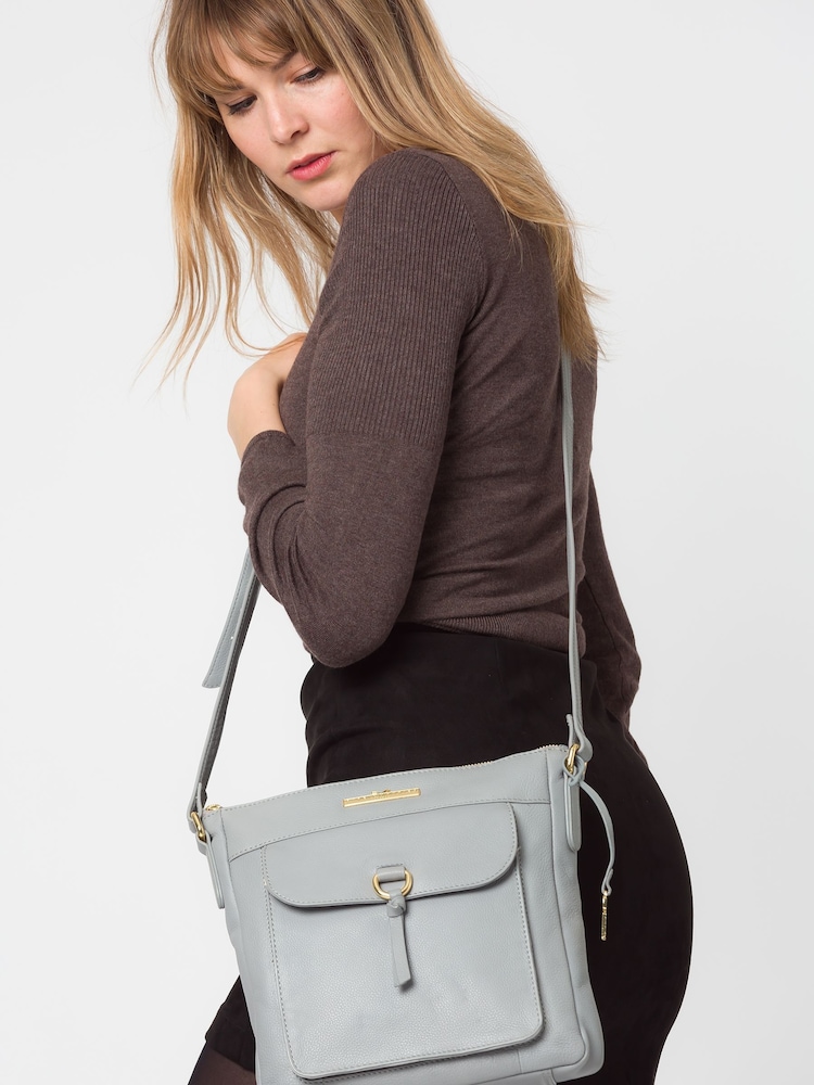 Pure Luxuries London Holbroke Leather Shoulder Bag - Image 1 of 6