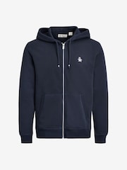 Черный - худи на молнии с принтом Original Penguin Pete - Image 3 of 4