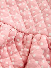 Pink Quilted Sweat Dress (3mths-7yrs) - Image 6 of 6