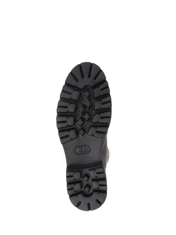 Jones Bootmaker Katia Leather Hiker Black Boots - Image 5 of 5 Jones Bootmaker Katia Leather Hiker Black Boots - Image 5 of 5
