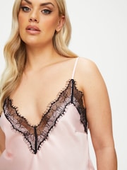 Ann Summers Pink Cerise Satin Cami Set - Image 4 of 5