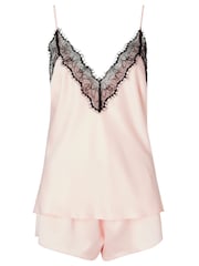 Ann Summers Pink Cerise Satin Cami Set - Image 5 of 5