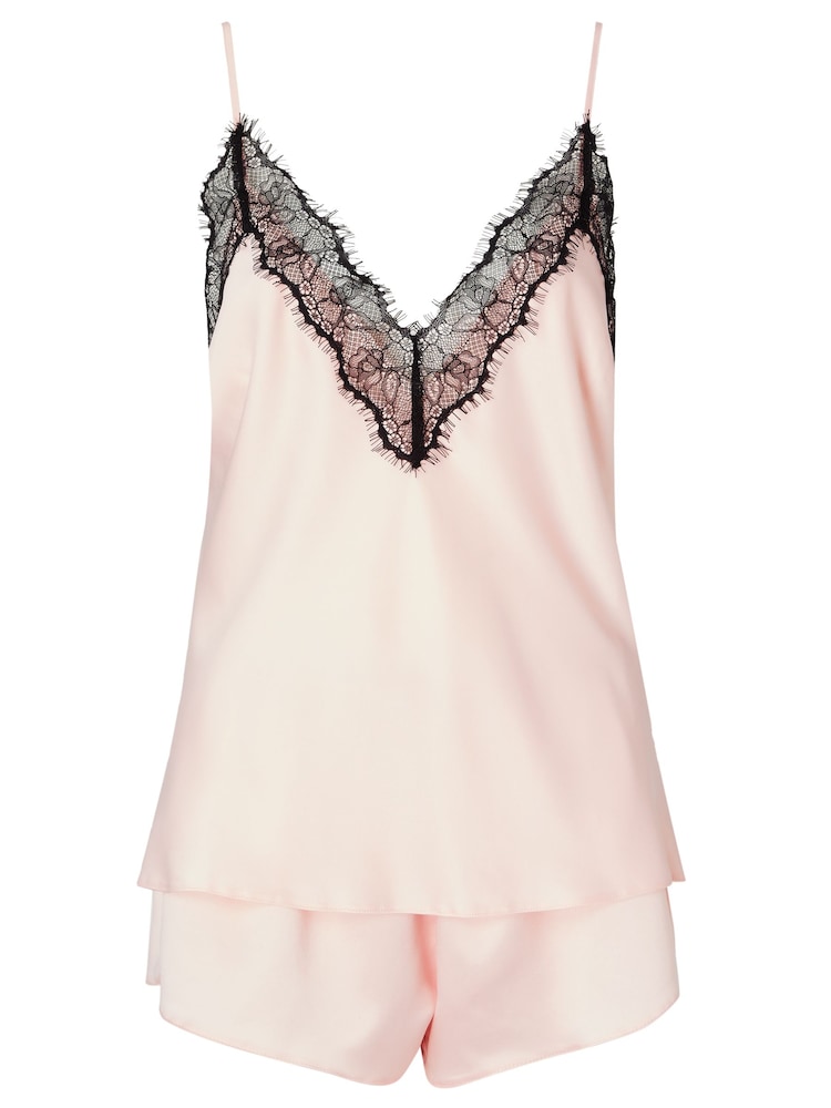 Ann Summers Pink Cerise Satin Cami Set - Image 5 of 5