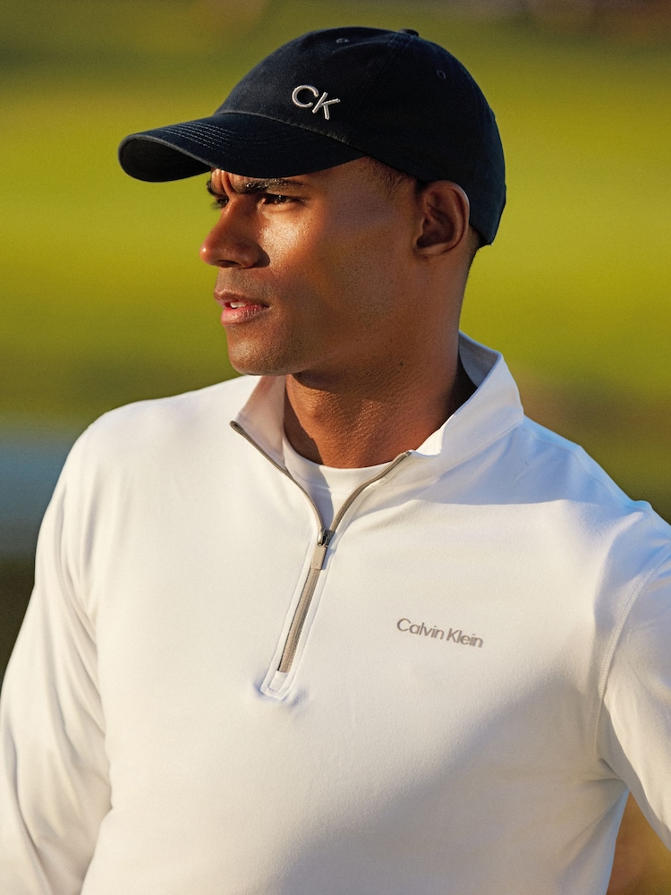 Calvin Klein Golf 100% Cotton Twill Black Caps - Image 3 of 10