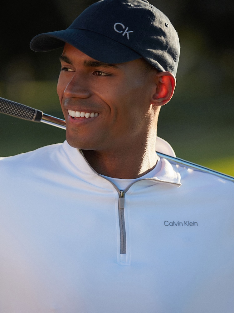 Calvin Klein Golf 100% Cotton Twill Black Caps - Image 4 of 10