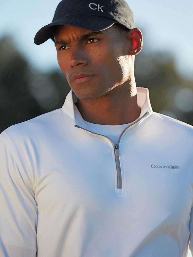 Calvin Klein Golf 100% Cotton Twill Black Caps - Image 5 of 10