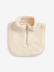 Ecru White Borg Bib Snood (18mths-16yrs) - Image 1 of 5
