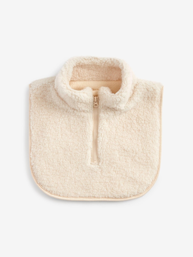 Ecru White Borg Bib Snood (18mths-16yrs) - Image 1 of 5