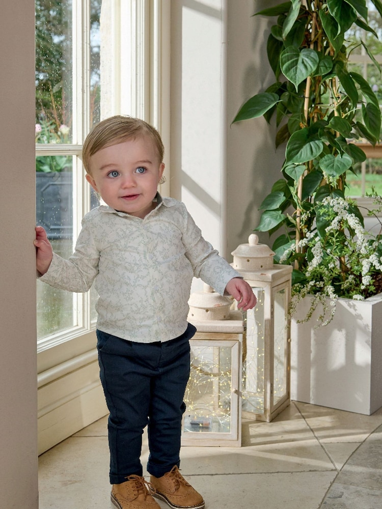 Mamas & Papas Babybekleidung Jungen Chinohose, Blau - Bild 1 von 5