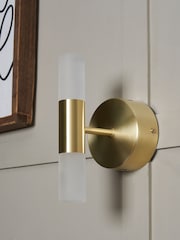 BHS Brass Lois 2 Wall Light - Image 2 of 6