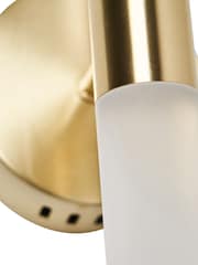 BHS Brass Lois 2 Wall Light - Image 6 of 6
