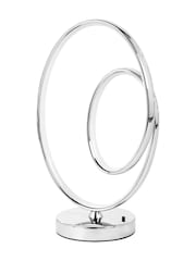 BHS Chrome Renzo RGB LED Table Lamp - Image 5 of 5