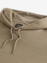 Light Stone Hooded Textured Overhead Hoodie - Image 7 of 7