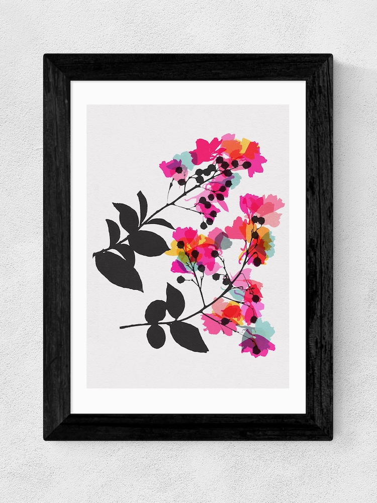 East End Prints Pink Myrtle 4 by Garima Dhawan - Image 3 of 3