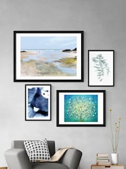 East End Prints Tan Brown Sea View Print by Dan Hobday - Image 2 of 4