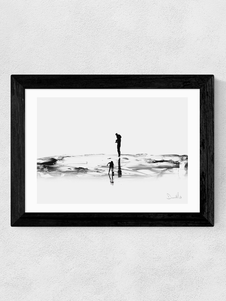 East End Prints White On The Beach Print by Dan Hobday - Image 2 of 2