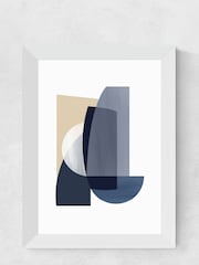 East End Prints Blue Abstract IV Print by Anna Mainz - Image 2 of 2