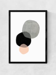 East End Prints Grey Circles Print by Seventy Tree - Image 1 of 3