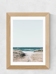 East End Prints Blue Sea View Print by Rafael Farias - Image 1 of 2