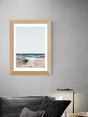 East End Prints Blue Sea View Print by Rafael Farias - Image 2 of 2
