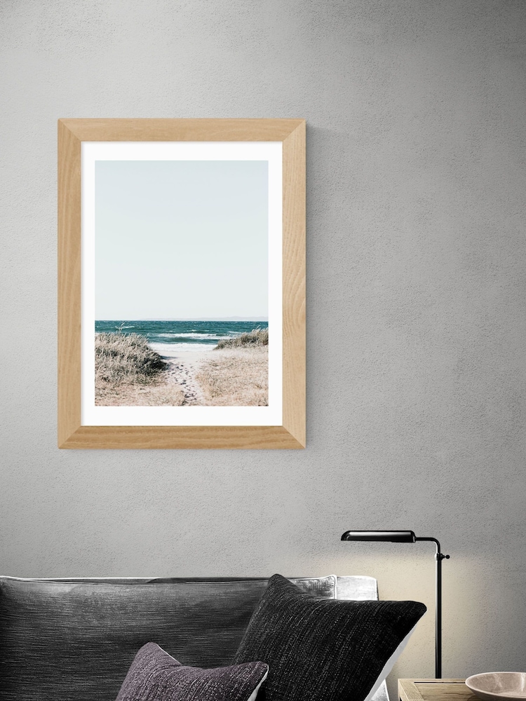 East End Prints Blue Sea View Print by Rafael Farias - Image 2 of 2