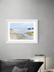 East End Prints Blue Sea View Print by Dan Hobday - Image 2 of 2