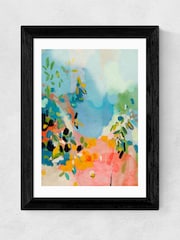 East End Prints Blue Olivier Avec Jardin Print by Ana Rut Bre - Image 1 of 2
