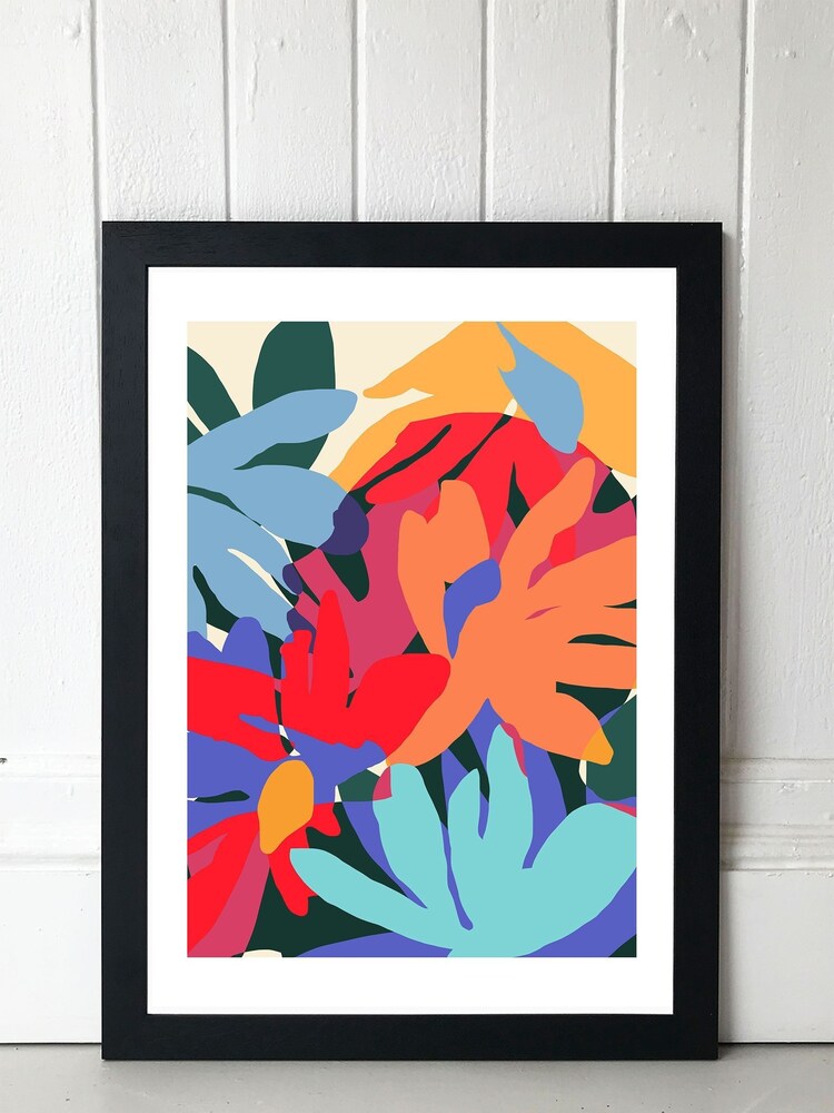 East End Prints Orange Where Flowers Blossom So Does Hope Print by 83 Oranges - Image 1 of 2 East End Prints Orange Where Flowers Blossom So Does Hope Print by 83 Oranges - Image 1 of 2