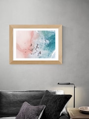 East End Prints Orange Sea Bliss Print by Ingrid Beddoes - Image 2 of 2