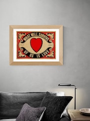 East End Prints Red Arundel Tomb Print by Indie Prints - Image 2 of 2